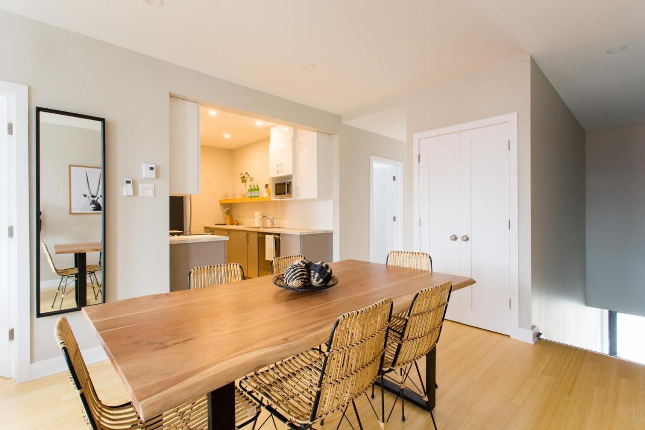 Trendy Little Italy 3 Bedroom Condo By Den Stays モントリオール エクステリア 写真